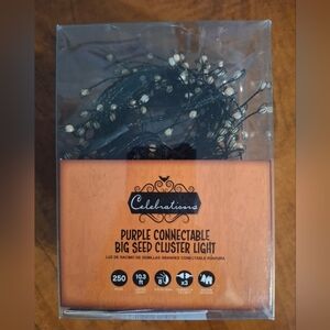 Purple Connectable String Lights